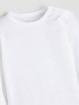 Bisiklet Yaka Erkek Bebek ??t??tl? Bodysuit 2li
