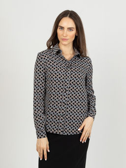 Элегантная рубашка из вискозы