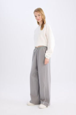 Coool Beli Lastikli Wide Leg Genis Bol Paca Esofman Alt?