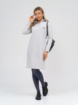 967 Платье "Св.серый"