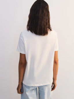 Футболка из хлопка с принтом ZR2605013423-2 / Zarina