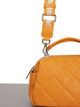 LACCOMA сумка Кристи-Ф826-оранжевый эко кожа хлопок