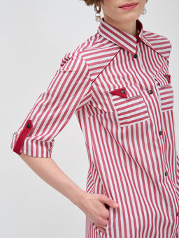 Платье с яркими вставками OD-273-2