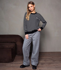 Джемпер #КТ712, чёрный - Dommod фото 4