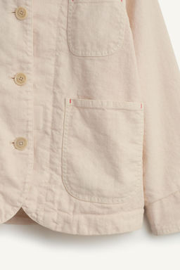 CRG JCKT 16 / crudo-blanco - Zara фото 7