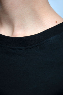 Арт. 31129 Футболка женская оверсайз 44-52 (5 шт) Цвет:черный - Калинка фото 4