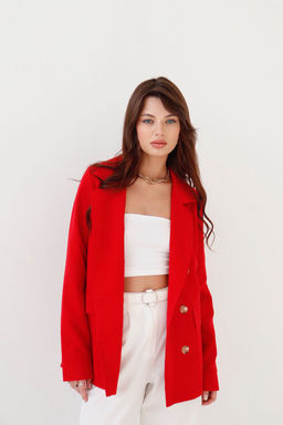 Двубортный жакет с английским воротником - Martichelli фото 27