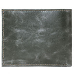 Портмоне мужское Croco-ПР-900 натуральная кожа 1 отд, 10 карм, зеленый тем пулл-ап (205) 207290  фото 2