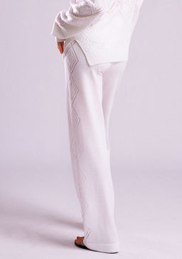 SS-2431 брюки женские белый - Mozart фото 4
