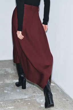 ZW COLLECTION ASYMMETRIC SKIRT - Zara фото 3