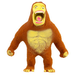 Антистресс сквиш мялка «Ярость орангутана», в пакете, с песком, тянучка