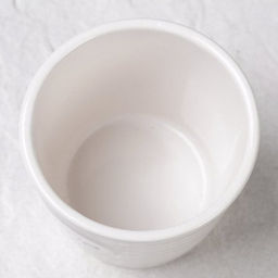 Кашпо 7,5 см / 1518 /уп 12/120/белое - ГалеонТрейд фото 4