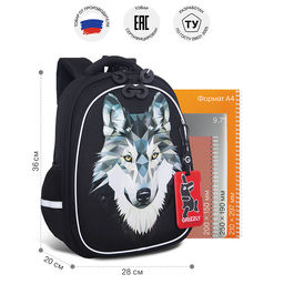 RAz-087-3 new Рюкзак школьный с картхолдером на держателе