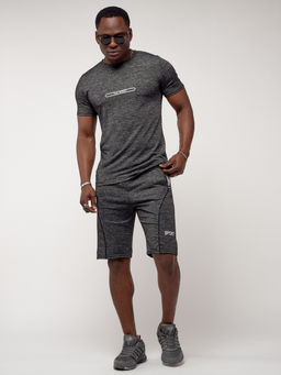 Спортивный костюм летний мужской темно-серого цвета 22265TC - FUYOUKAI фото 5