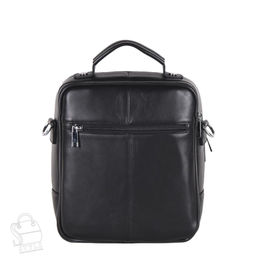 Сумка мужская кожаная 2081BSH black Heanbag