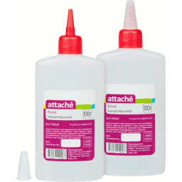 Клей канцелярский синтетический Attache 100 мл  фото 2