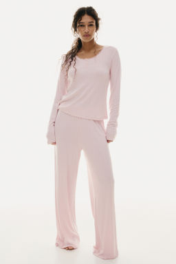 Pijama en punto pointelle - H&m фото 7