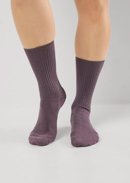 CLE Носки жен.Д2422 база лапша меланж св.бежевый - Clever wear фото 5