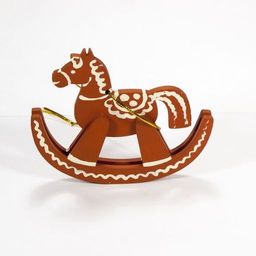 Елочные игрушки - Лошадка на качалке 360-5 - Idh фото 2