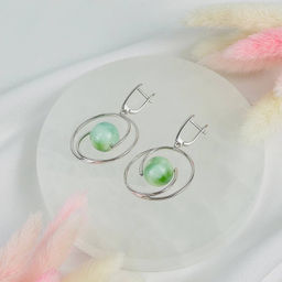 Серьги из Ангелита