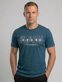 Футболка мужская арт. 02285/RawDenim - F5 фото 4