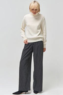 Джемпер вязаный свободный из хлопка - Fly фото 29