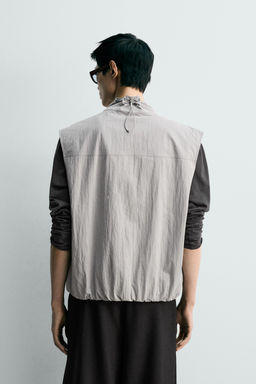 CHALECO T?CNICO RELAXED FIT / Gris / Azul - Zara фото 3
