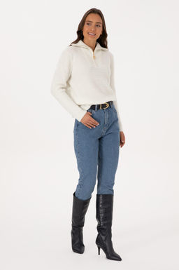 Kad_n Krem Kazak Sepette S_rpriz _ndirim - U.s. polo assn фото 4