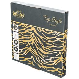 ТАРЕЛКA ЗАКУСОЧНАЯ  LEFARD TOP STYLE ЧАСЫ 20,5 СМ СЕРАЯ  фото 3