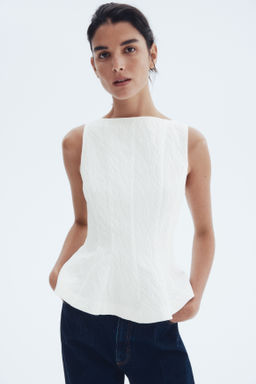 Top con peplum - H&m фото 3