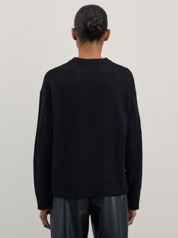 Базовый джемпер из хлопка / Zarina  фото 5