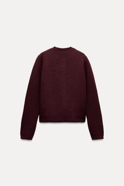 KNIT CARDIGAN WITH GOLDEN BUTTONS - Zara фото 4