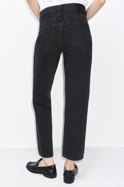 ZW COLLECTION MID-WAIST FULL LENGTH JEANS - Zara фото 20