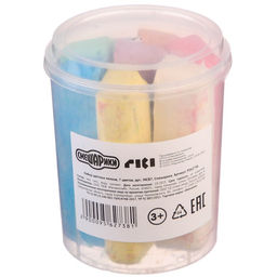 Набор цветных мелков Смешарики , 7 цветов  фото 7