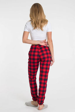 Брюки М323168б Красный - Елена фото 3