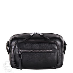 Сумка женская кожаная 3229Q black Polina&Eiterou/30 в Новосибирске