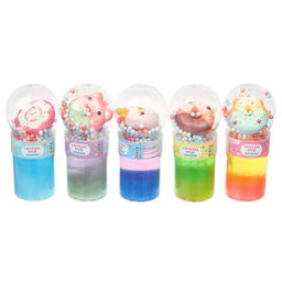 Лизун - слайм с игрушкой, цвета МИКС