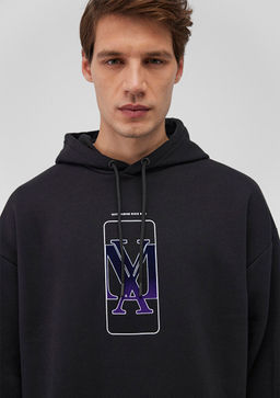Mavi Logo Bask?l? Siyah Sweatshirt  фото 5