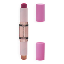 Румяна и хайлайтер в стике Blush & Highlight Stick, Golden Shine 6659635