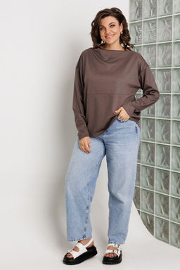 Джемпер BegiModa 4158 фиолетовый кварц  фото 2