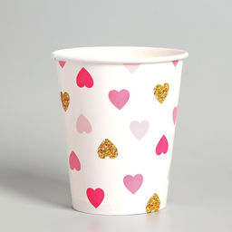 Набор бумажной посуды Сердца - Страна карнавалия фото 5