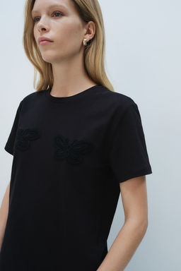 Camiseta con motivo decorativo - H&m фото 3