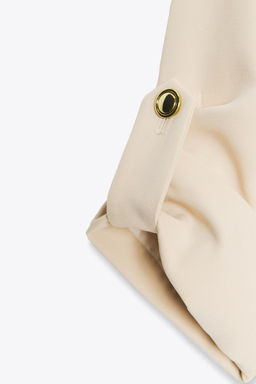 DOUBLE-BREASTED BLAZER WITH ROLLED-UP SLEEVES - Zara фото 9