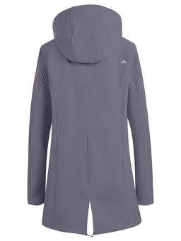 Парка спортивная женская с капюшоном softshell темно-серого цвета 9568TC - Mtforce фото 23