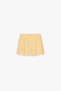 100% LINEN SHORTS ZW COLLECTION - Zara фото 14