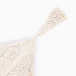 Наволочка декоративная Этель Бохо, 30х50 см, цвет молочный, 100% хлопок  фото 8