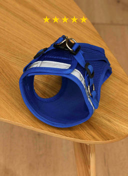 ВВА Шлейка-майка для малых пород, с поводком, цвет в ассортименте, XL PS180