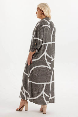 Платье штапель 6145/01/Хаки - Rise фото 4