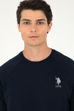 Мужской темно-синий базовый свитшот Неожиданная скидка в корзине - U.s. polo assn фото 16
