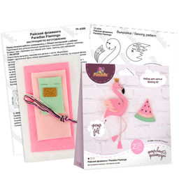 Набор для шитья Miadolla TF-0309 Райский фламинго